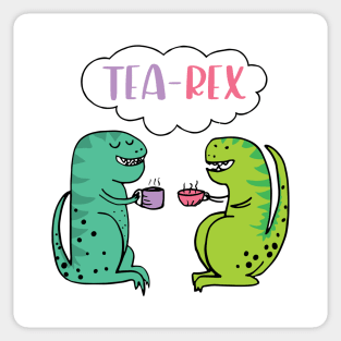 Tea-Rex Sticker